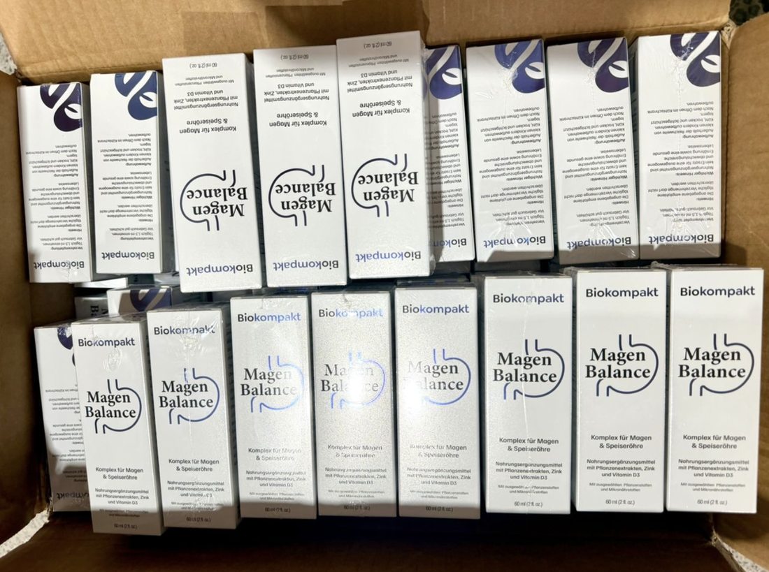 Biokompakt Magen Balance Verpackungen