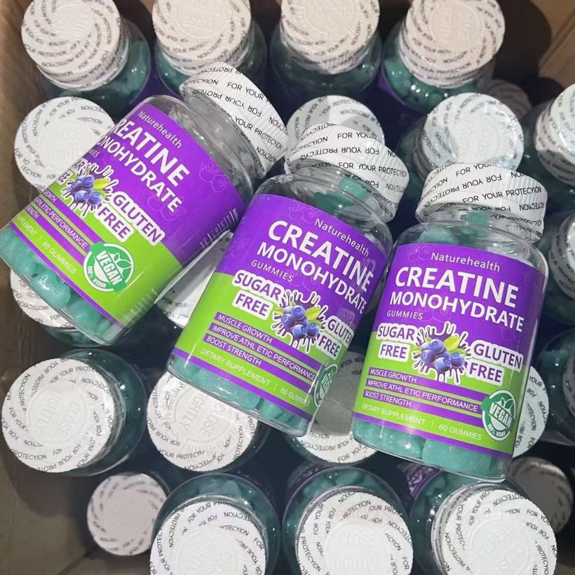 Creatine-Gummibärchen einer Kundenmarke